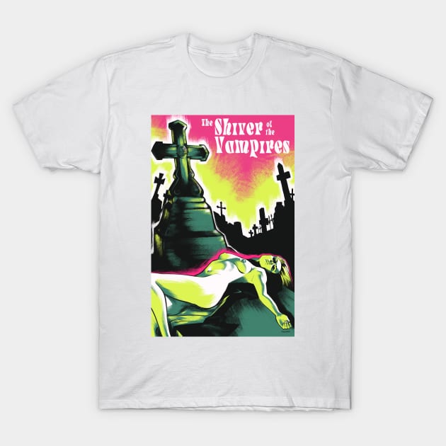 The Shiver of the Vampires Movie Art Variant 2 T-Shirt by PhilRayArt